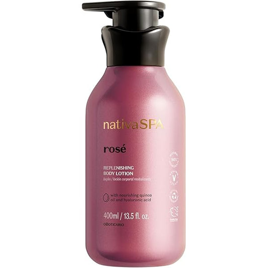 Loção Hidratante Nativa SPA Rosé, 400 ml