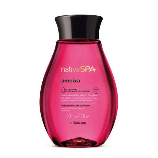 Huile corporelle hydratante Nativa Spa Ameixa, 200ml