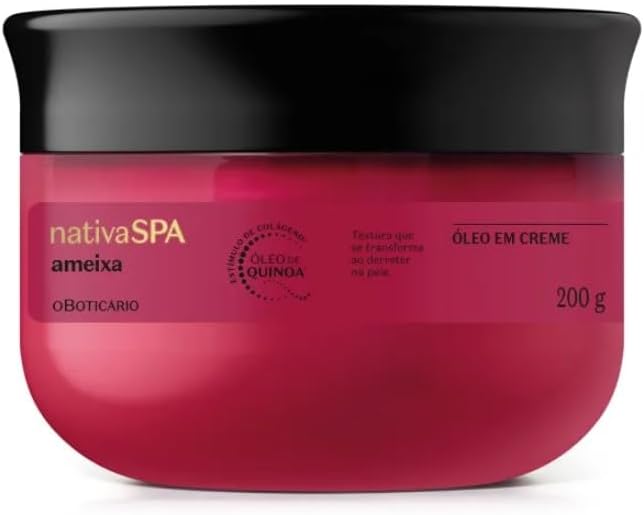 Óleo em Creme Corporal Nativa Spa Ameixa 200g