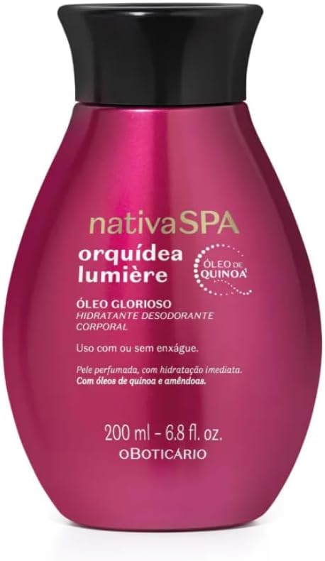 Nativa SPA Óleo Glorioso de Banho Orquídea Lumière 200ml