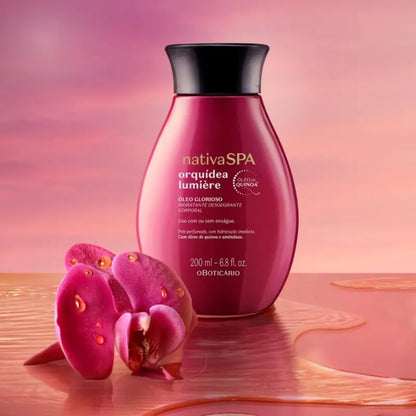 Nativa SPA Óleo Glorioso de Banho Orquídea Lumière 200ml