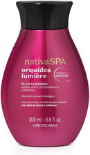 Nativa SPA Óleo Glorioso de Banho Orquídea Lumière 200ml