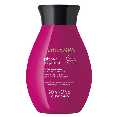 Óleo Glorioso de Banho Nativa SPA Pitaya 200ml O Boticário