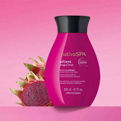 Óleo Glorioso de Banho Nativa SPA Pitaya 200ml O Boticário