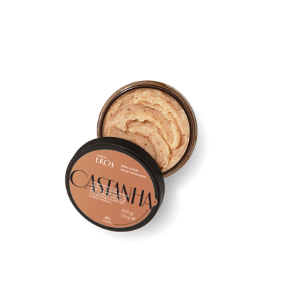 PULPE EXFOLIANTE CASTANHA - EKOS - 200G