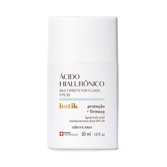 Fluido Multiprotetor Ácido Hialurónico FPS50 Botik 30ml