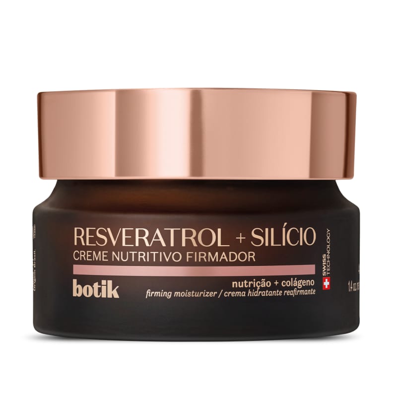 Creme Nutritivo Firmador Botik Resveratrol + Silício, 40g