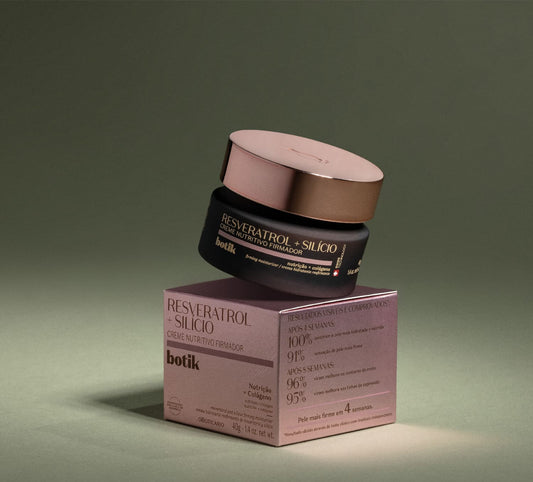Creme Nutritivo Firmador Botik Resveratrol + Silício, 40g