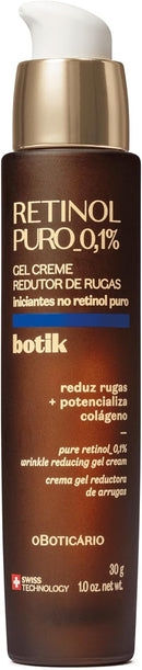 Gel Creme Redutor de Rugas 0,1% Retinol Puro 30g