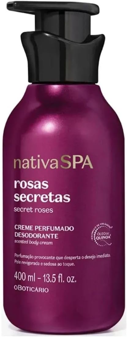 Loção Hidratante Corporal Nativa SPA Rosas Secretas, 400ml