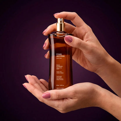 Óleo Multifuncional Glorioso Nativa SPA Rosas Secretas, 85ml
