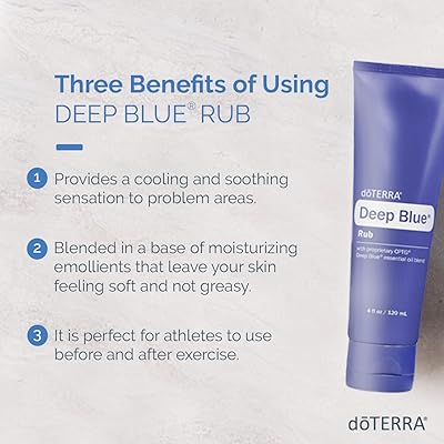 Deep Blue Rub  Creme para massagem