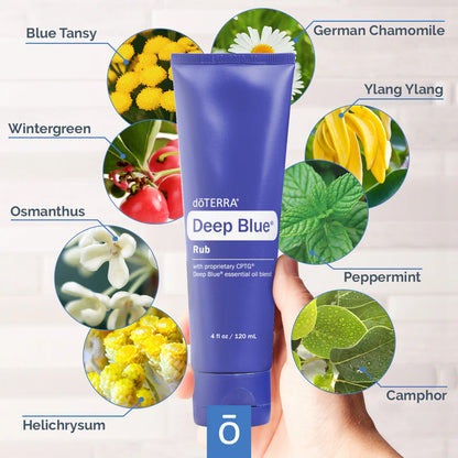 Deep Blue Rub  Creme para massagem
