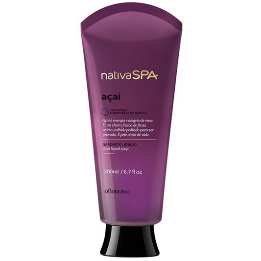 Nativa SPA Savon liquide Açaí, 200 ml