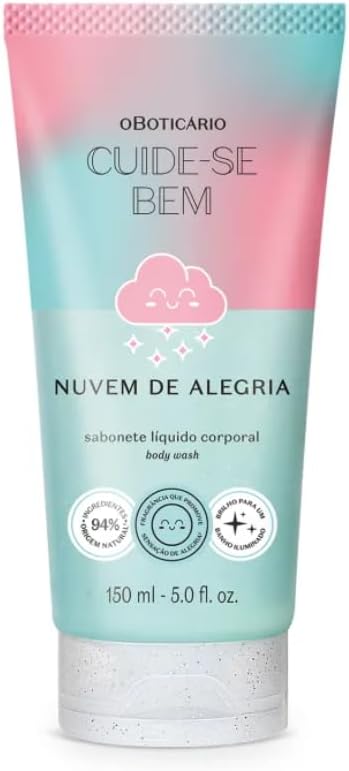 Cuide-se Bem Nuvem de Alegria Sabonete Líquido Corporal, 150ml