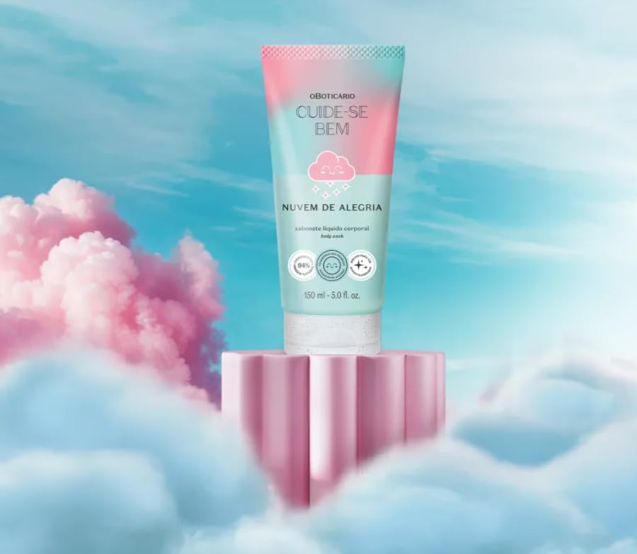 Cuide-se Bem Nuvem de Alegria Sabonete Líquido Corporal, 150ml
