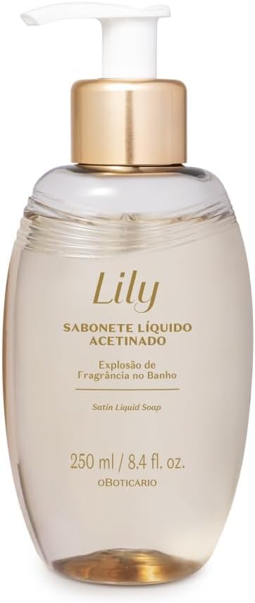 Sabonete Líquido Acetinado Lily, 250ml