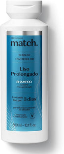 Shampoo Liso Prolongado Match 300ml