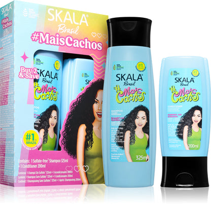 Kit Shampoo + Condicionador Skala  Mais Cachos