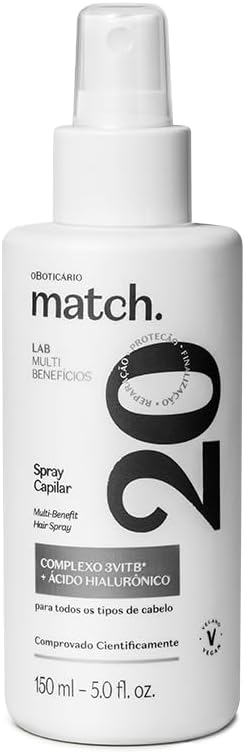 Spray Multi Benefícios Match Lab, 150ml