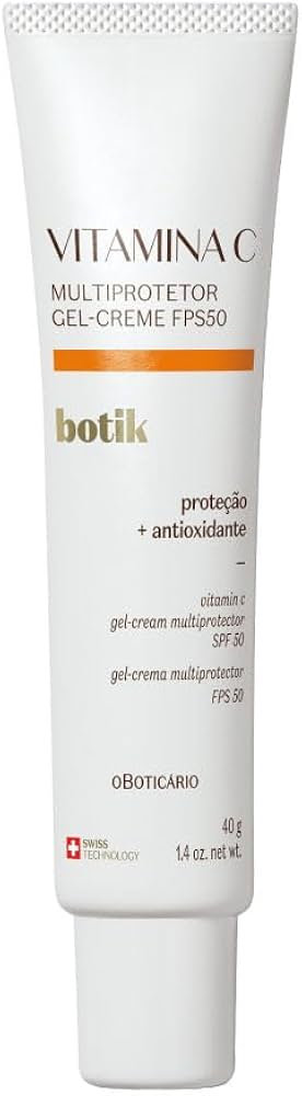 Vitamina C Multiprotetor Gel Creme FPS50, 40g BOTIK
