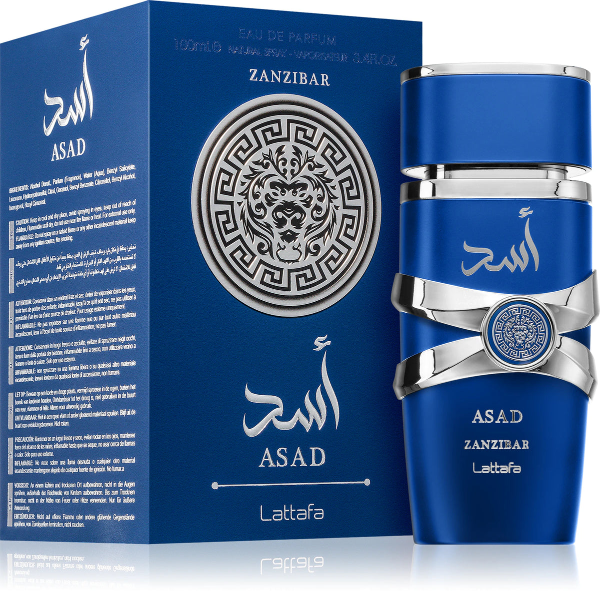 Lattafa Asad Zanzibar, 100ml Eau de Parfum
