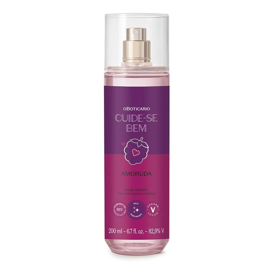 Body Splash Cuide-se Bem Amoruda (Mûre), 200ml