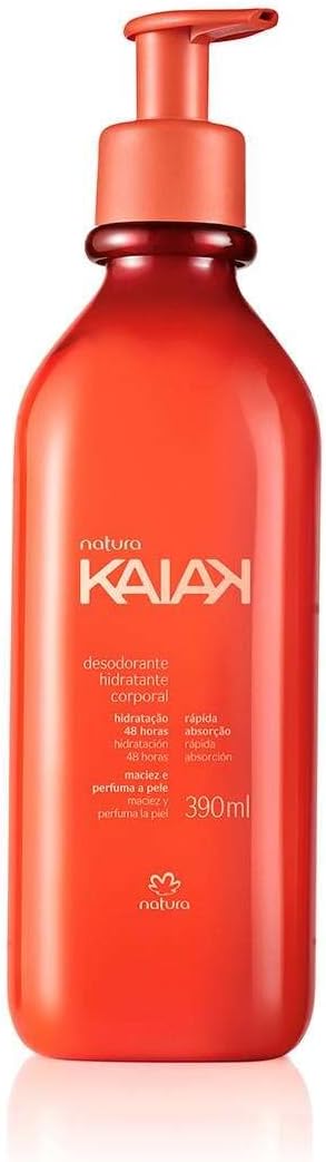 Natura Desodorante Hidratante Corporal Kaiak Tradicional Feminino 390ml