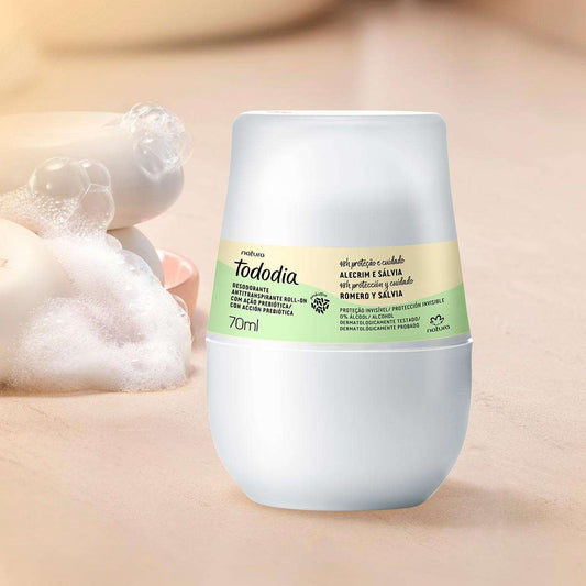 Natura Desodorante Roll-on Alecrim e Sálvia Tododia - 70ml