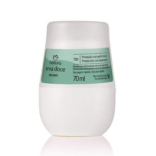 Natura Erva Doce Desodorante Roll-On Feminino 70Ml