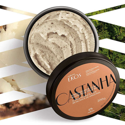 Natura Ekos Castanha Polpa Esfoliante Hidratação e Renovação