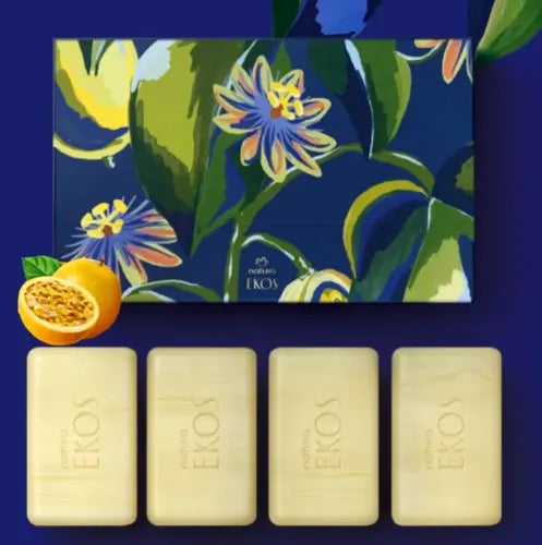 Natura Ekos Maracuja Sabonetes em Barra 4x 100Gr