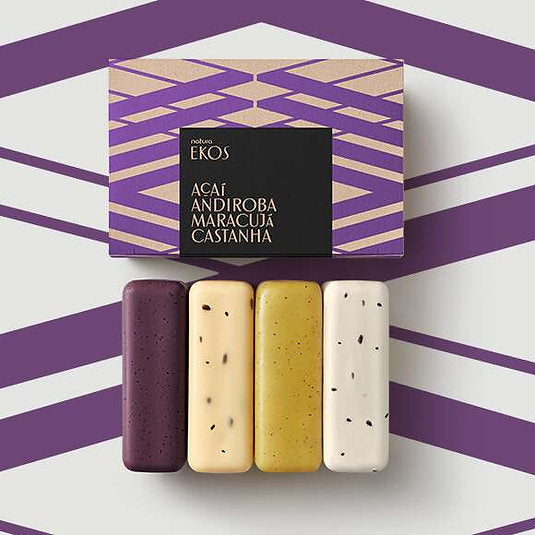 Sabonete Ekos - Acai, Andiroba, Castanha e Maracuja (4x100Gr)