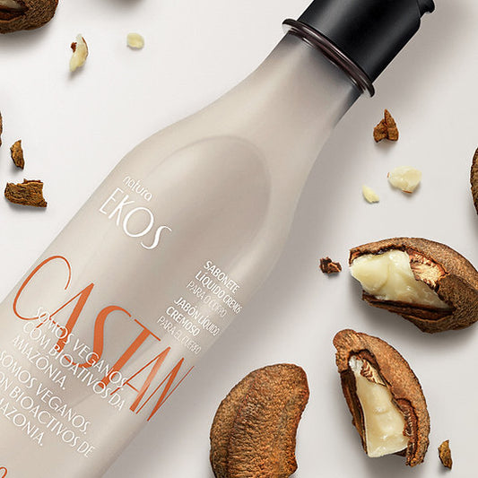 Sabonete Liquido Castanha para o Corpo Ekos 195 ml