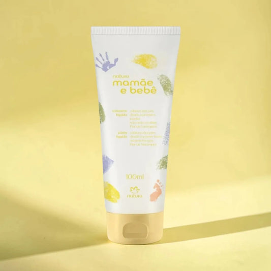 Sabonete Líquido Mamãe Bebê Flor De Laranjeira 100ml