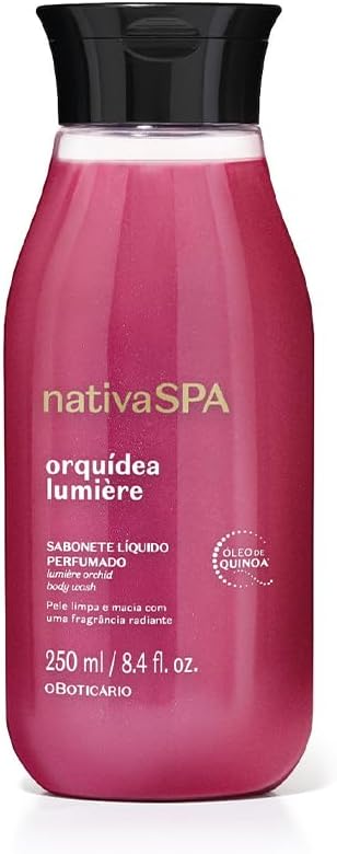 Nativa SPA Sabonete Líquido Perfumado Orquídea Lumière 250ml